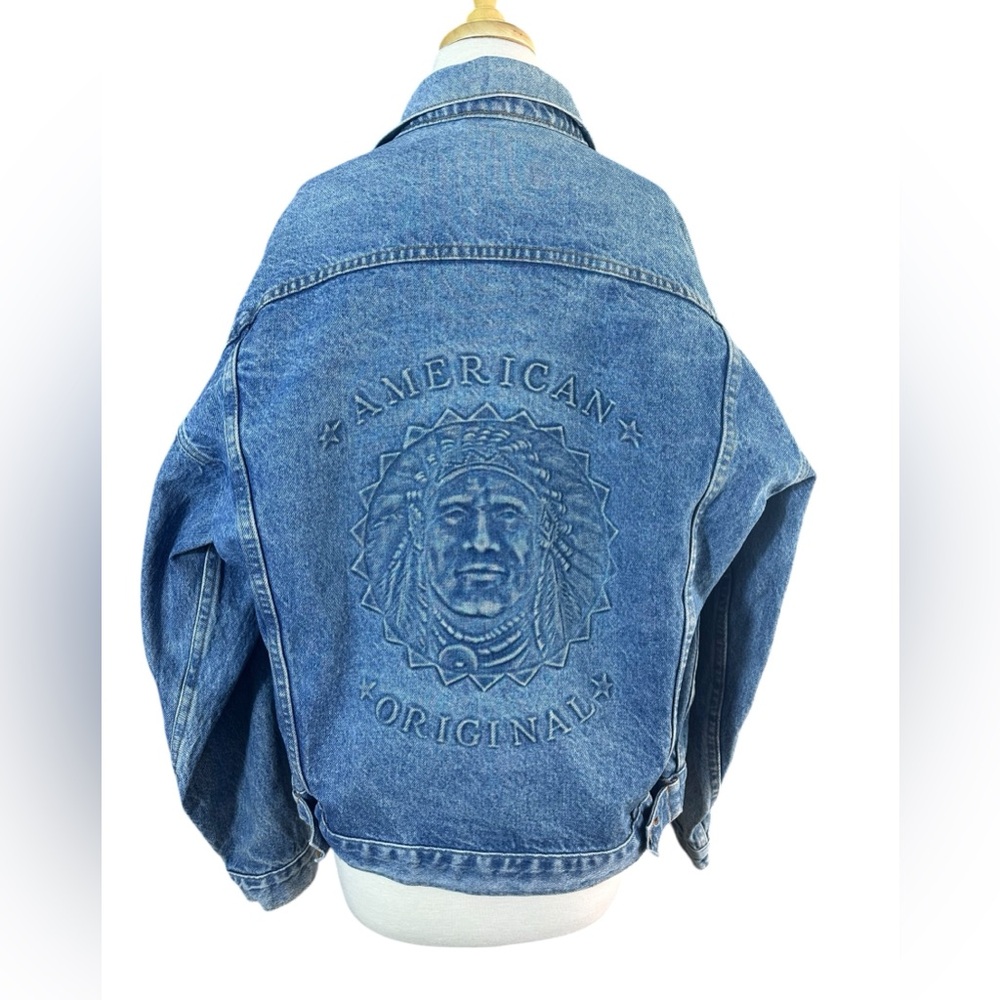 Vintage Union Made 100% Cotton American Original Button Front Denim Jacket